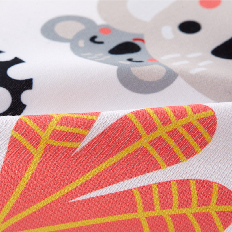 4 Pieces Set of Breathable Crib Liner for Baby Crib