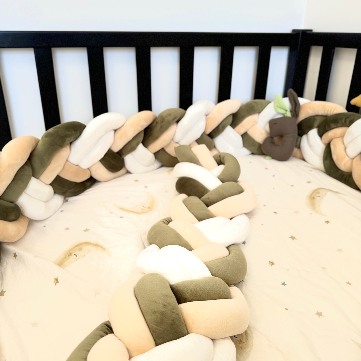 Bed Snake Dual Braided 158 Inches | 400cm Olive, White, Beige