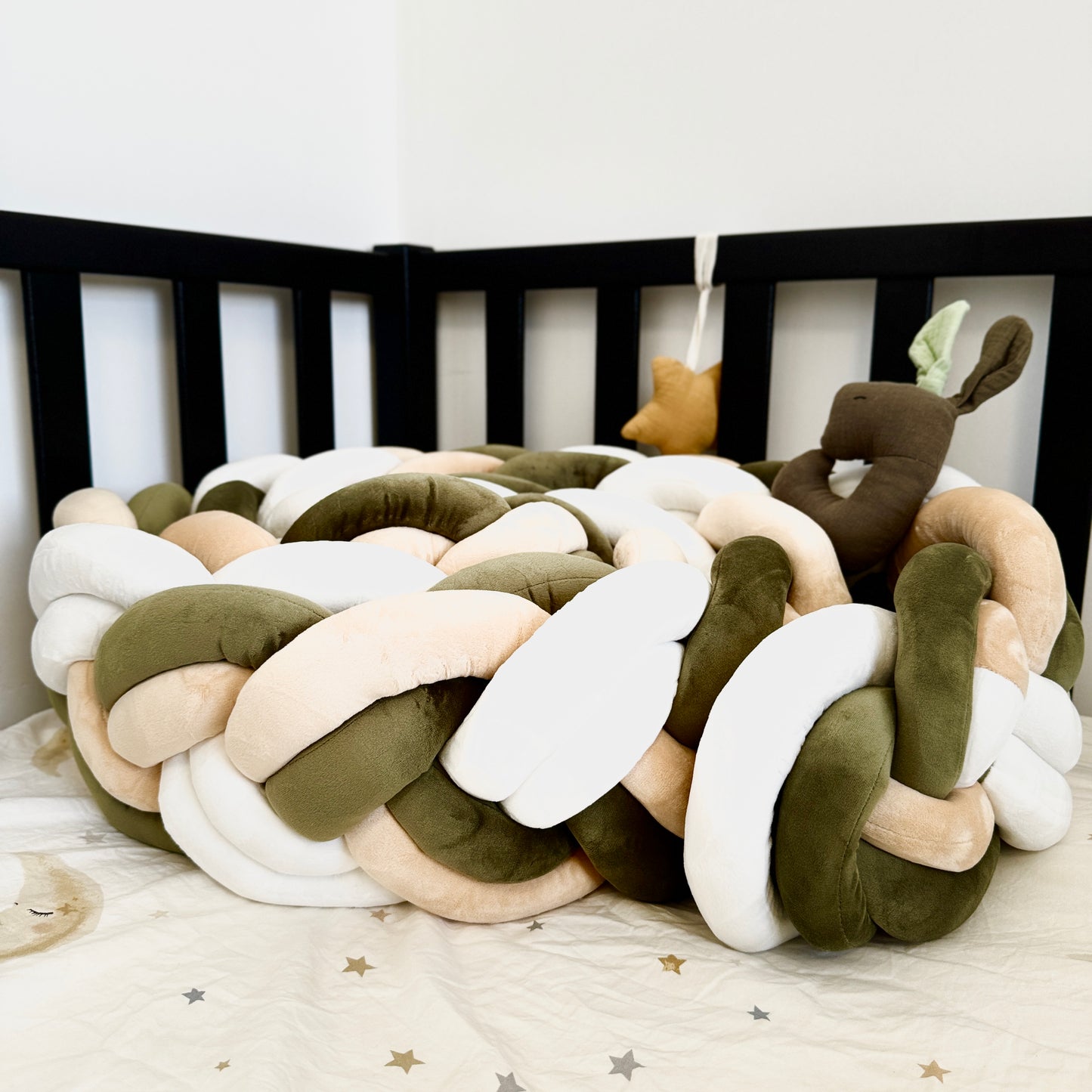 Bed Snake Dual Braided 158 Inches | 400cm Olive, White, Beige