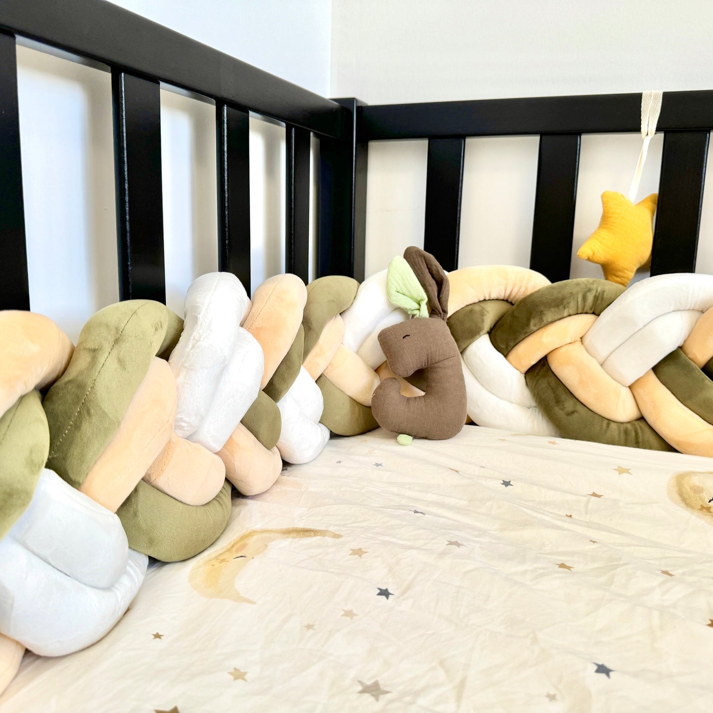 Bed Snake Dual Braided 158 Inches | 400cm Olive, White, Beige