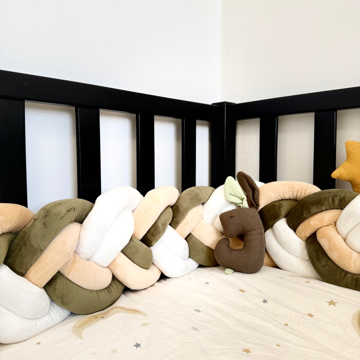 Bed Snake Dual Braided 158 Inches | 400cm Olive, White, Beige