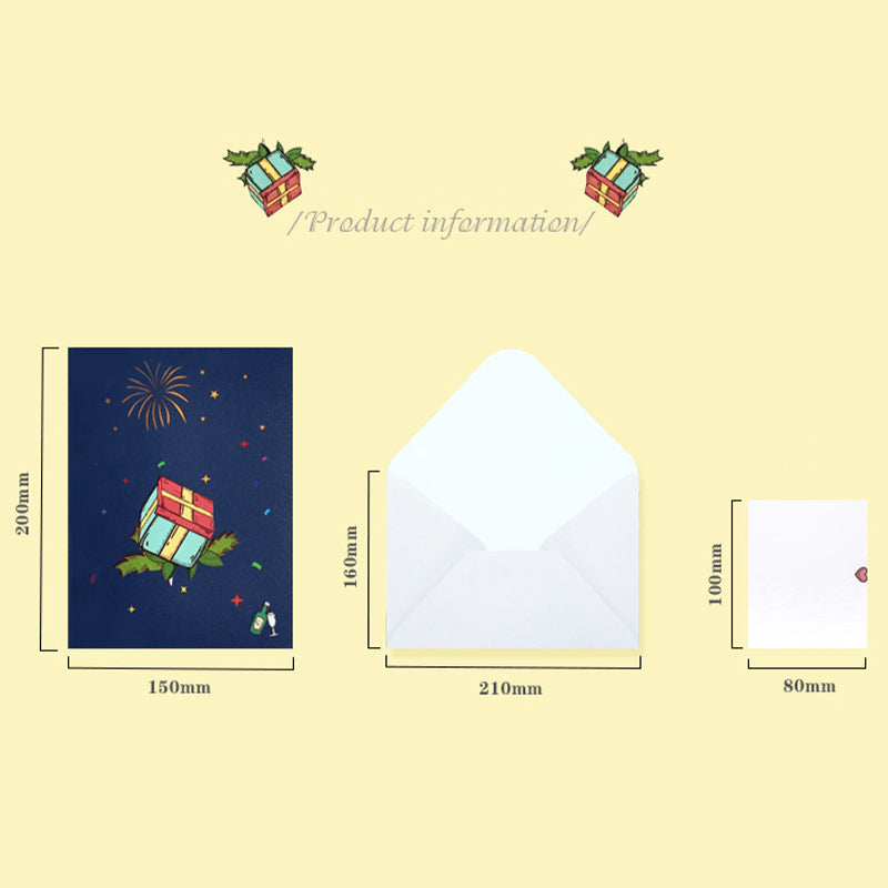 Gift Boxes Pop-Up Card