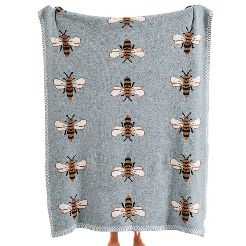 Half Fleece Blanket & Pillowcase - BeeBee