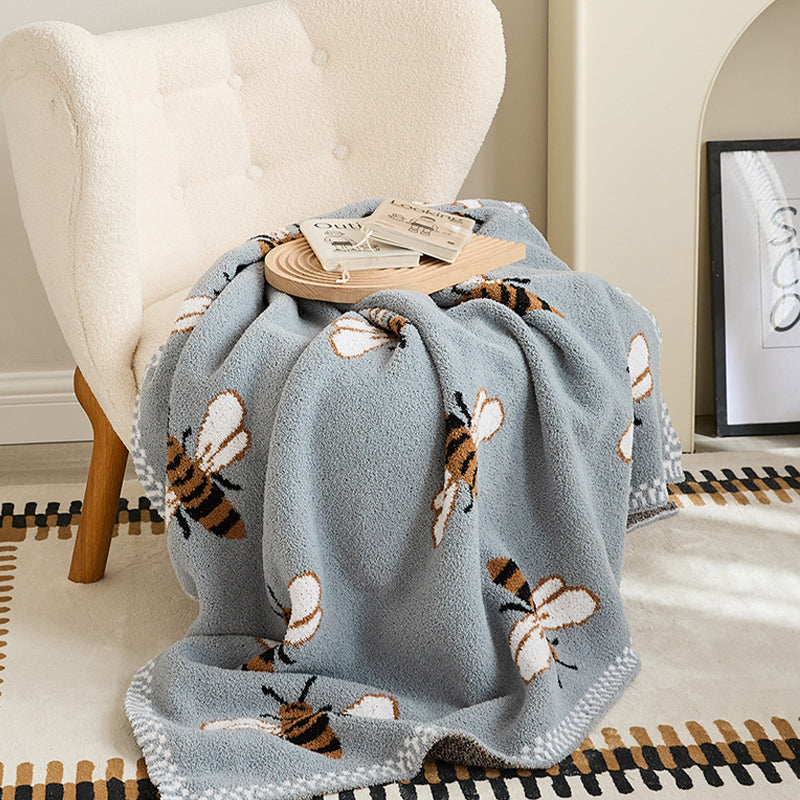 Half Fleece Blanket & Pillowcase - BeeBee