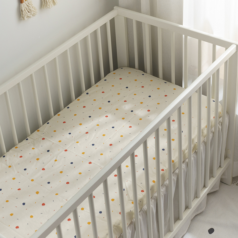 52x28" Tailored Handmade 100% Cotton Fitted Sheets for Crib Toddler Size Bed
