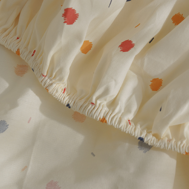 52x28" Tailored Handmade 100% Cotton Fitted Sheets for Crib Toddler Size Bed