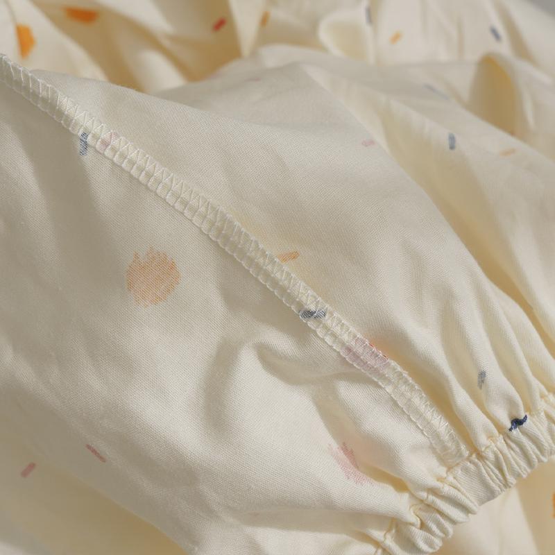 52x28" Tailored Handmade 100% Cotton Fitted Sheets for Crib Toddler Size Bed