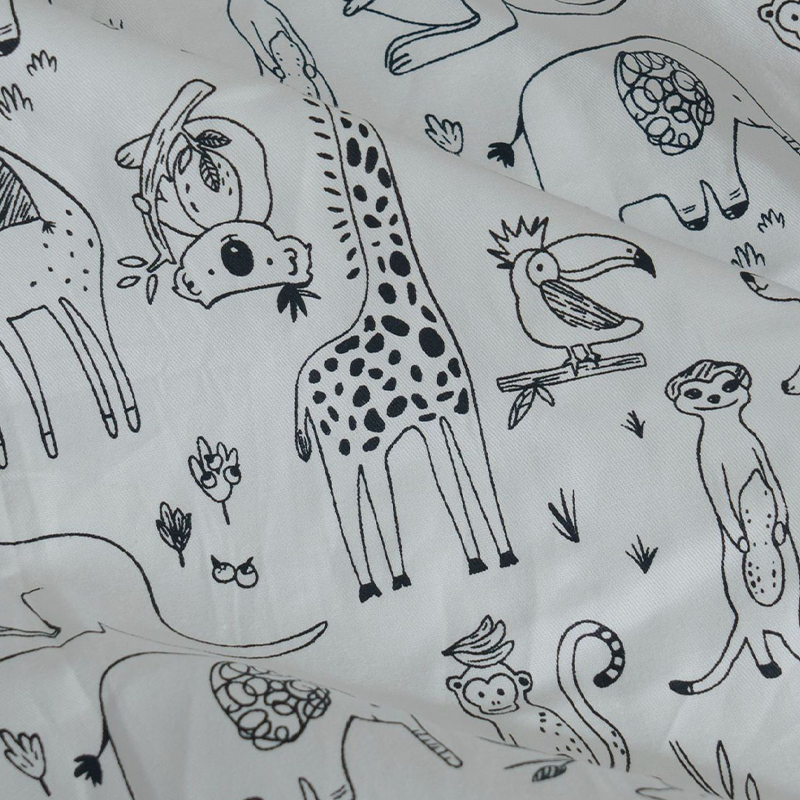 52x28" Tailored Handmade 100% Cotton Fitted Sheets for Crib Toddler Size Bed