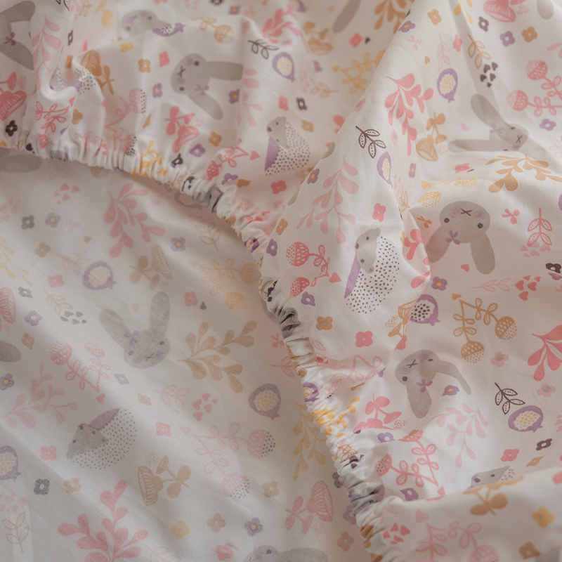 52x28" Tailored Handmade 100% Cotton Fitted Sheets for Crib Toddler Size Bed