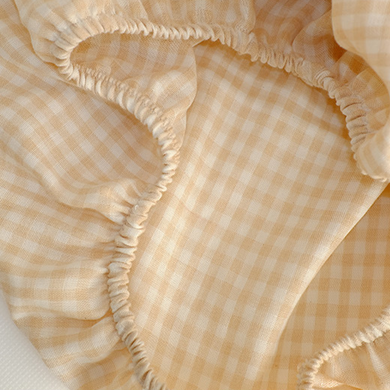52x28" Tailored Handmade 100% Cotton Fitted Sheets for Crib Toddler Size Bed