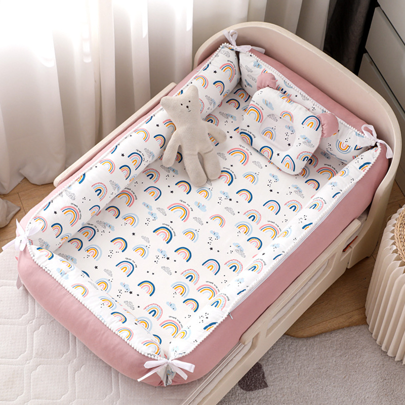 36"x20" Infant Newborns Co-sleeper Set with Pillow & Blanket