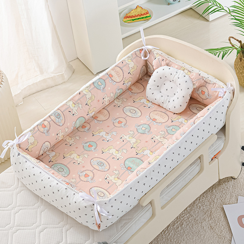 36"x20" Infant Newborns Co-sleeper Set with Pillow & Blanket