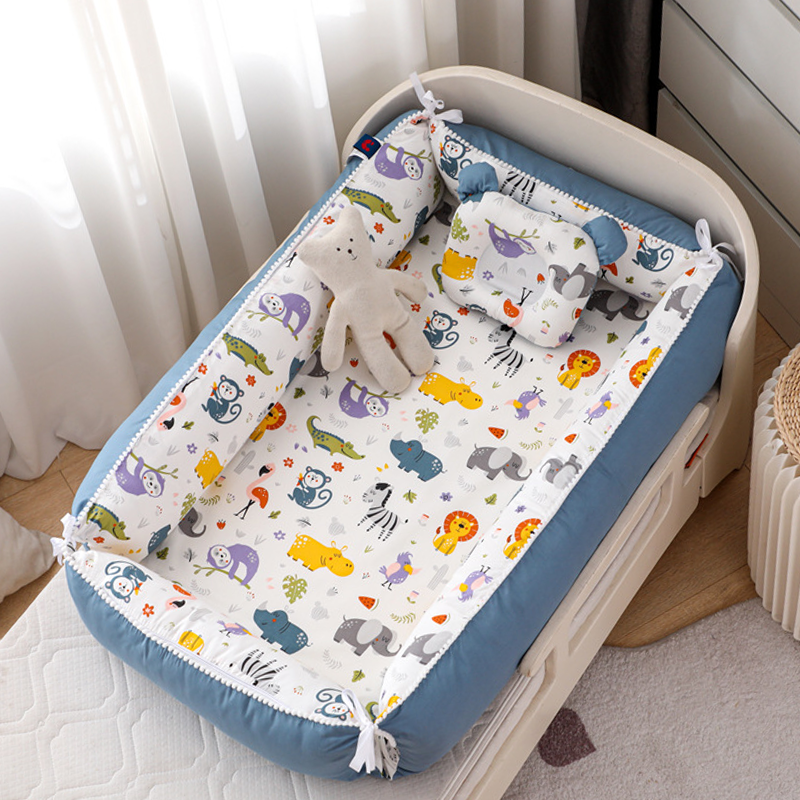 36"x20" Infant Newborns Co-sleeper Set with Pillow & Blanket