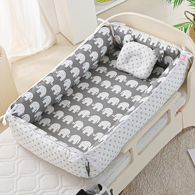 36"x20" Infant Newborns Co-sleeper Set with Pillow & Blanket