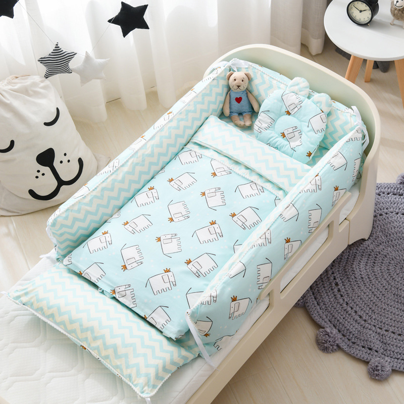 36"x20" Infant Newborns Co-sleeper Set with Pillow & Blanket