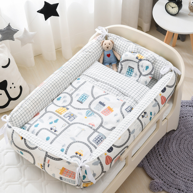 36"x20" Infant Newborns Co-sleeper Set with Pillow & Blanket