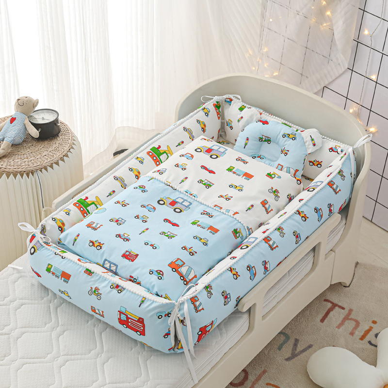 36"x20" Infant Newborns Co-sleeper Set with Pillow & Blanket
