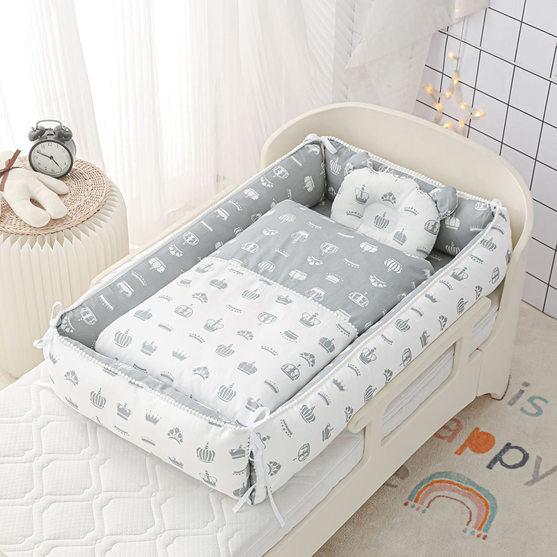 36"x20" Infant Newborns Co-sleeper Set with Pillow & Blanket
