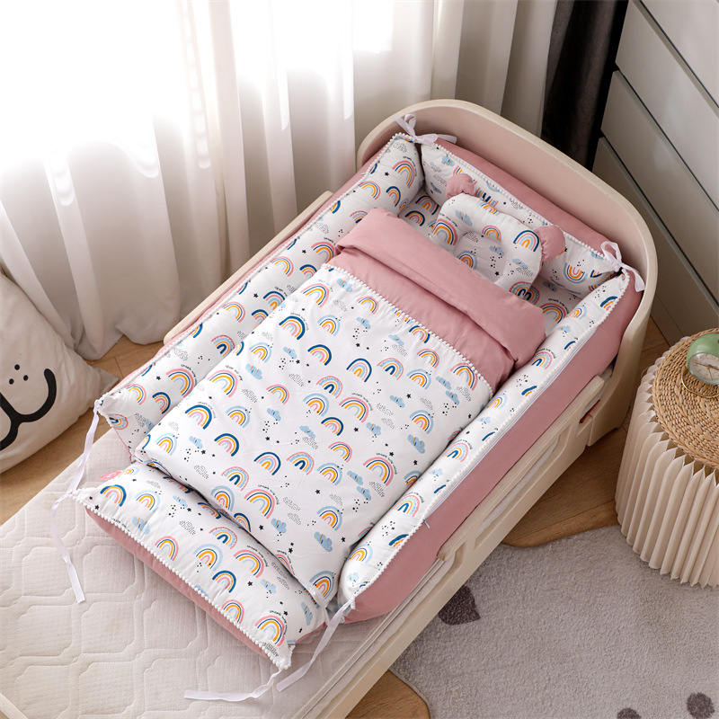 36"x20" Infant Newborns Co-sleeper Set with Pillow & Blanket