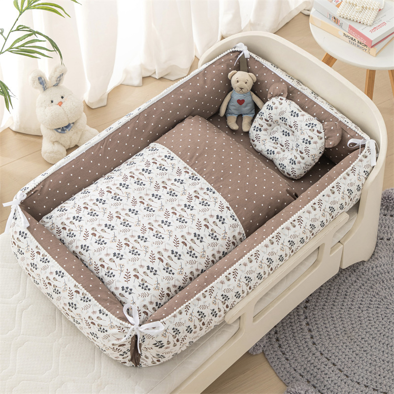 36"x20" Infant Newborns Co-sleeper Set with Pillow & Blanket