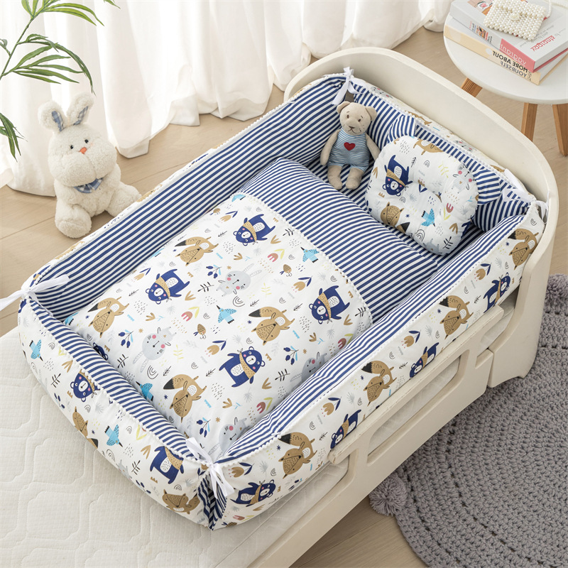 36"x20" Infant Newborns Co-sleeper Set with Pillow & Blanket