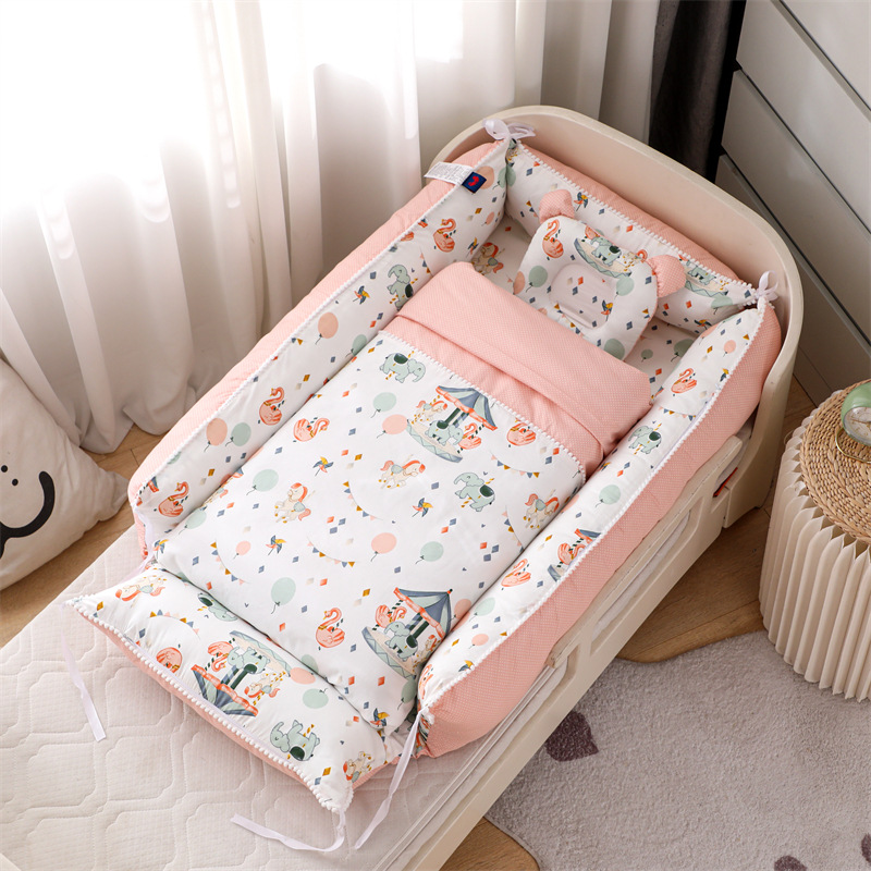 36"x20" Infant Newborns Co-sleeper Set with Pillow & Blanket