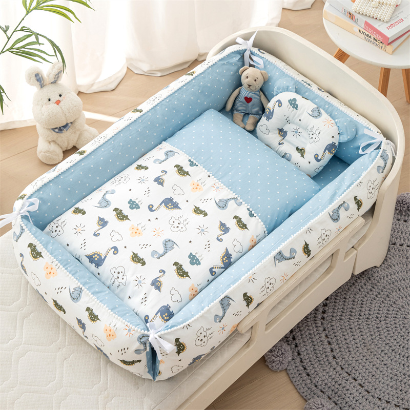 36"x20" Infant Newborns Co-sleeper Set with Pillow & Blanket