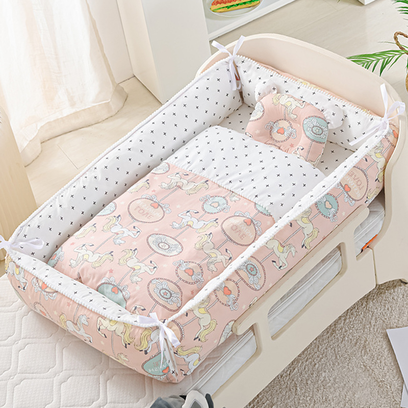 36"x20" Infant Newborns Co-sleeper Set with Pillow & Blanket