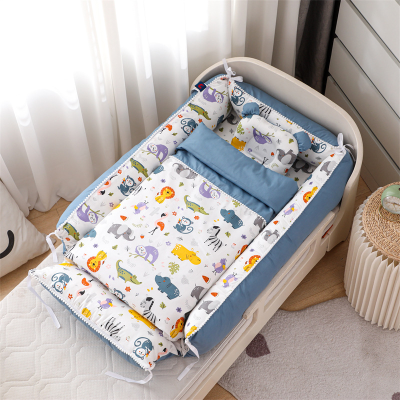 36"x20" Infant Newborns Co-sleeper Set with Pillow & Blanket