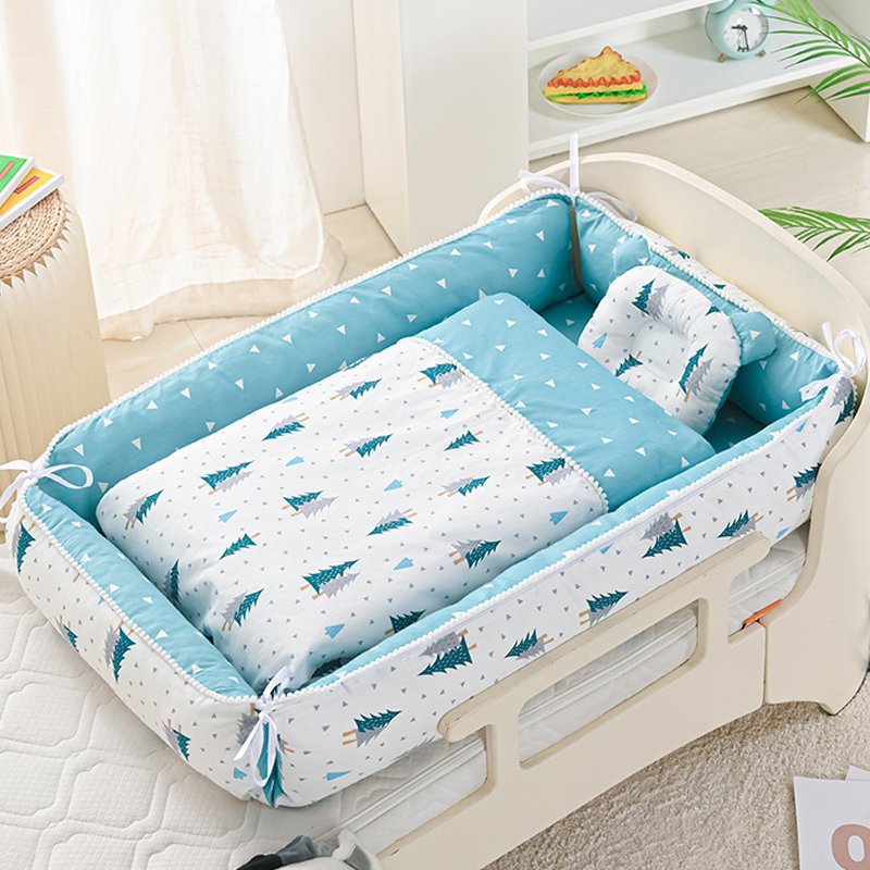 36"x20" Infant Newborns Co-sleeper Set with Pillow & Blanket