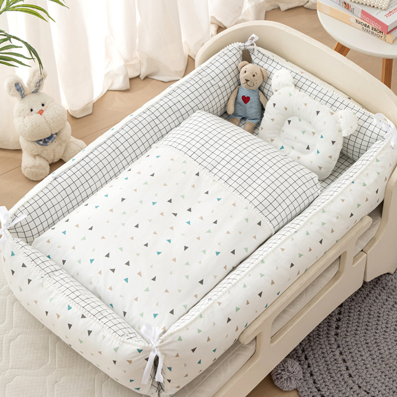 36"x20" Infant Newborns Co-sleeper Set with Pillow & Blanket