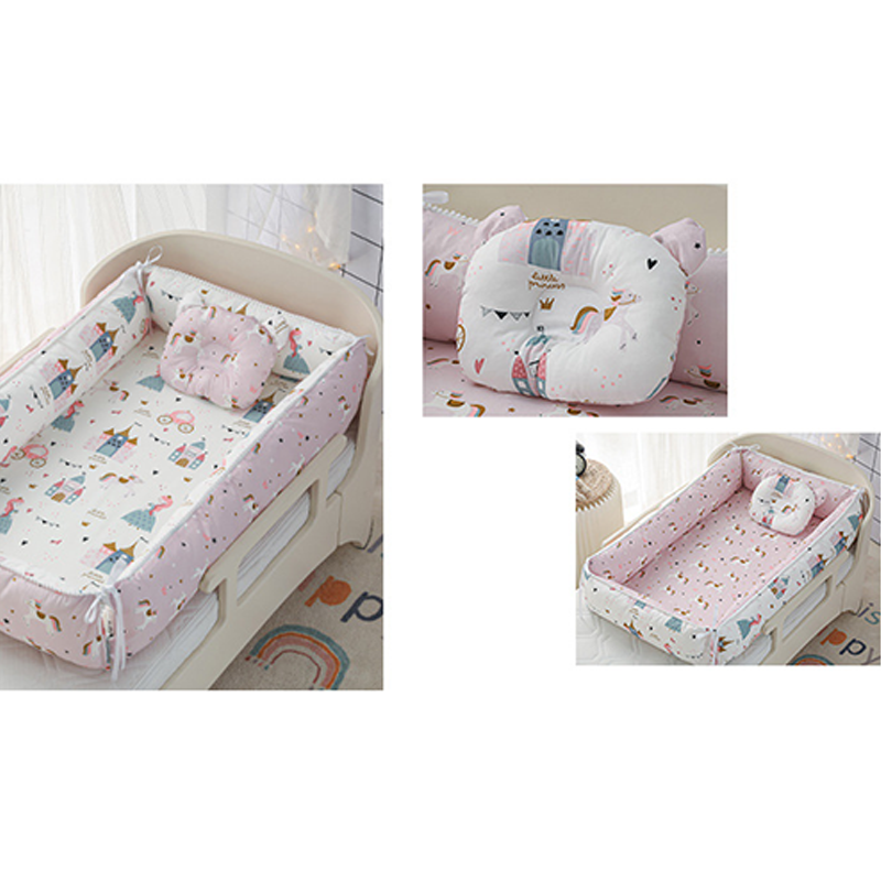 36"x20" Infant Newborns Co-sleeper Set with Pillow & Blanket