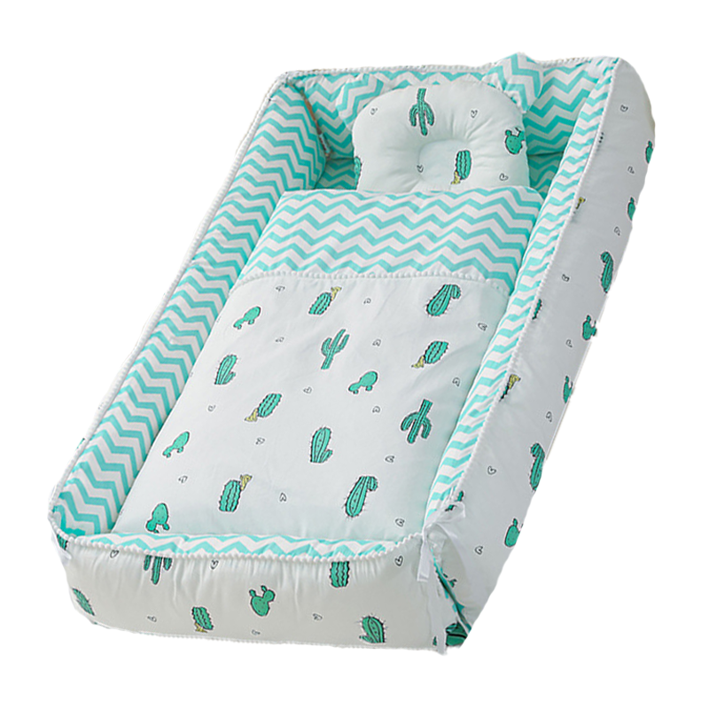 36"x20" Infant Newborns Co-sleeper Set with Pillow & Blanket