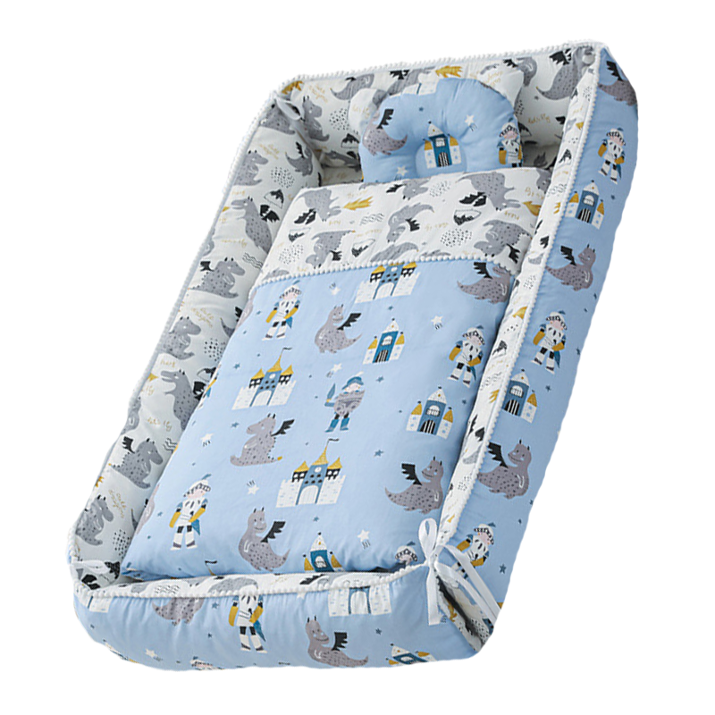 36"x20" Infant Newborns Co-sleeper Set with Pillow & Blanket