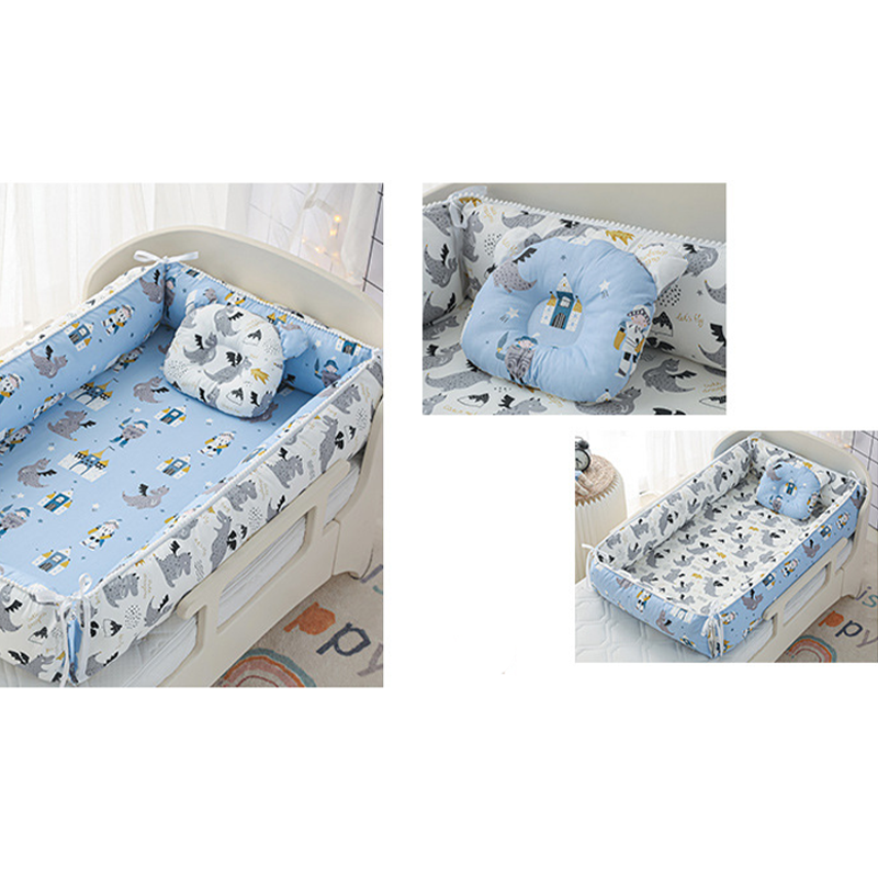36"x20" Infant Newborns Co-sleeper Set with Pillow & Blanket