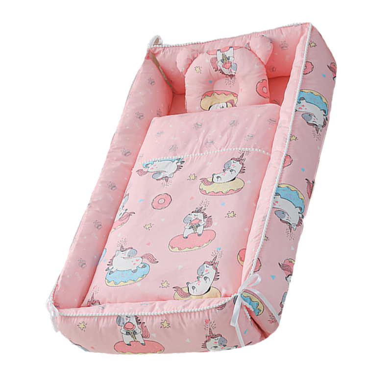 36"x20" Infant Newborns Co-sleeper Set with Pillow & Blanket