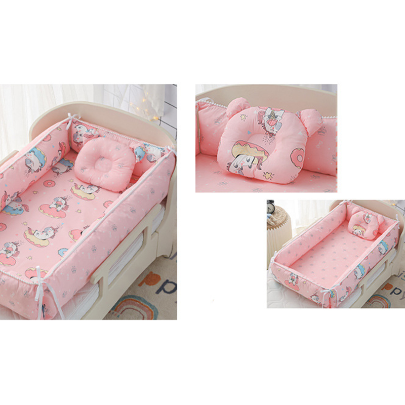 36"x20" Infant Newborns Co-sleeper Set with Pillow & Blanket