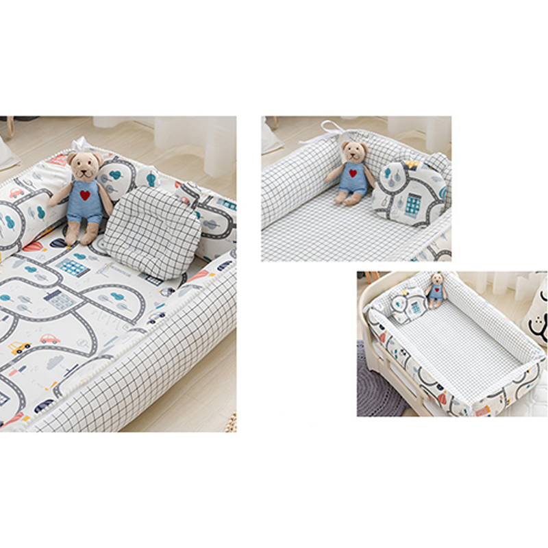 36"x20" Infant Newborns Co-sleeper Set with Pillow & Blanket