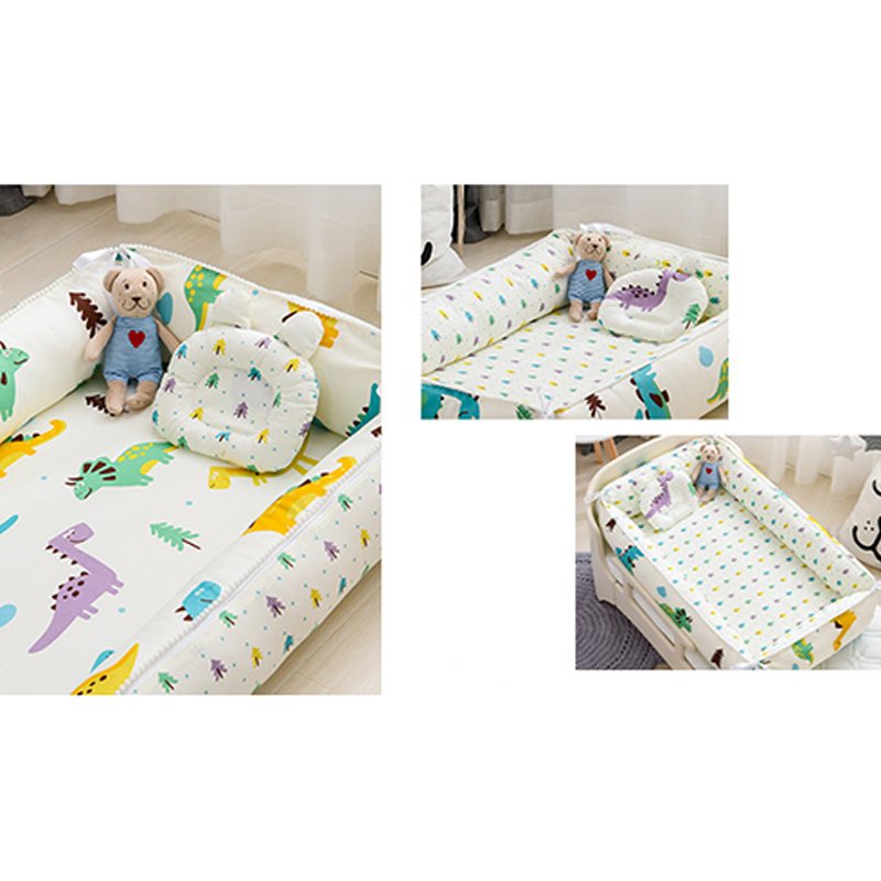 36"x20" Infant Newborns Co-sleeper Set with Pillow & Blanket