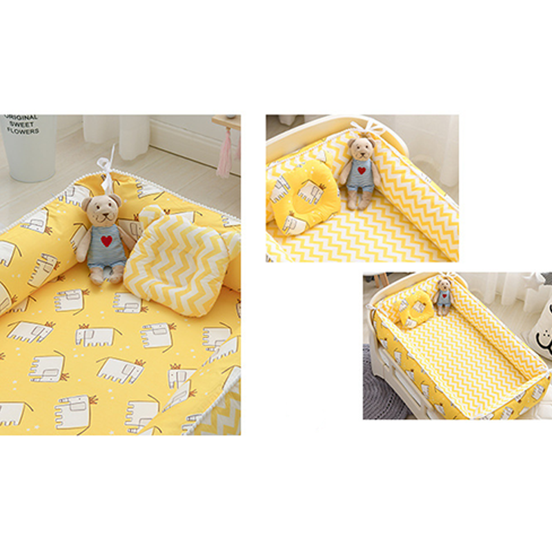 36"x20" Infant Newborns Co-sleeper Set with Pillow & Blanket