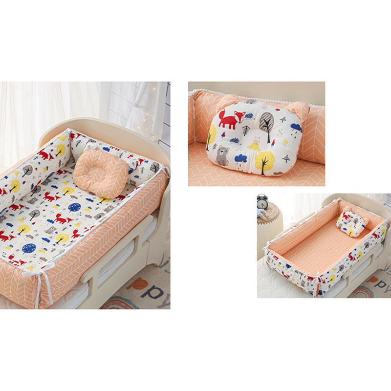 36"x20" Infant Newborns Co-sleeper Set with Pillow & Blanket