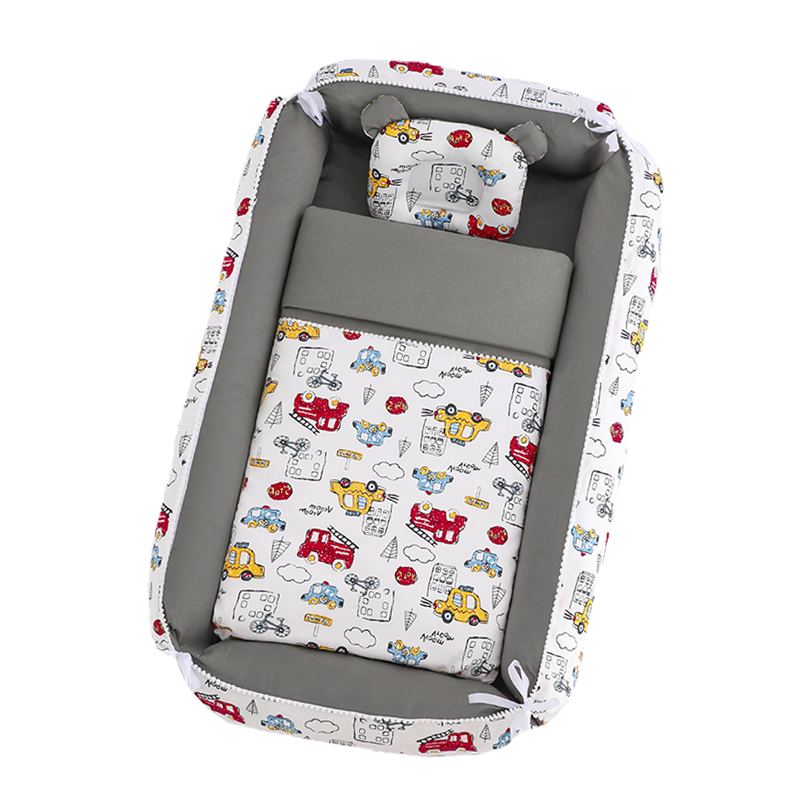 36"x20" Infant Newborns Co-sleeper Set with Pillow & Blanket