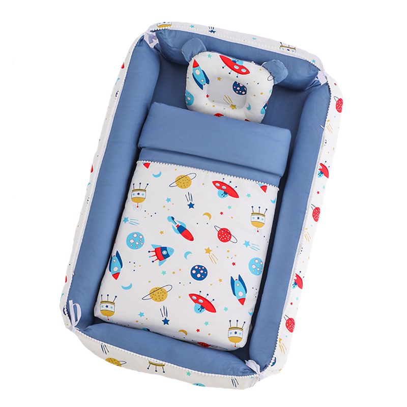 36"x20" Infant Newborns Co-sleeper Set with Pillow & Blanket