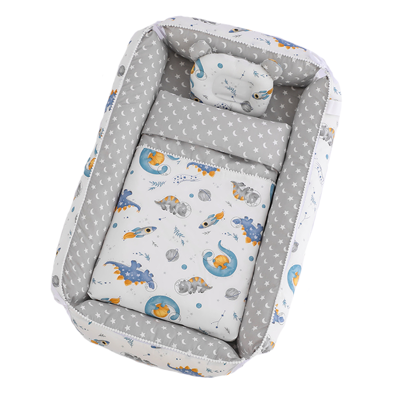 36"x20" Infant Newborns Co-sleeper Set with Pillow & Blanket