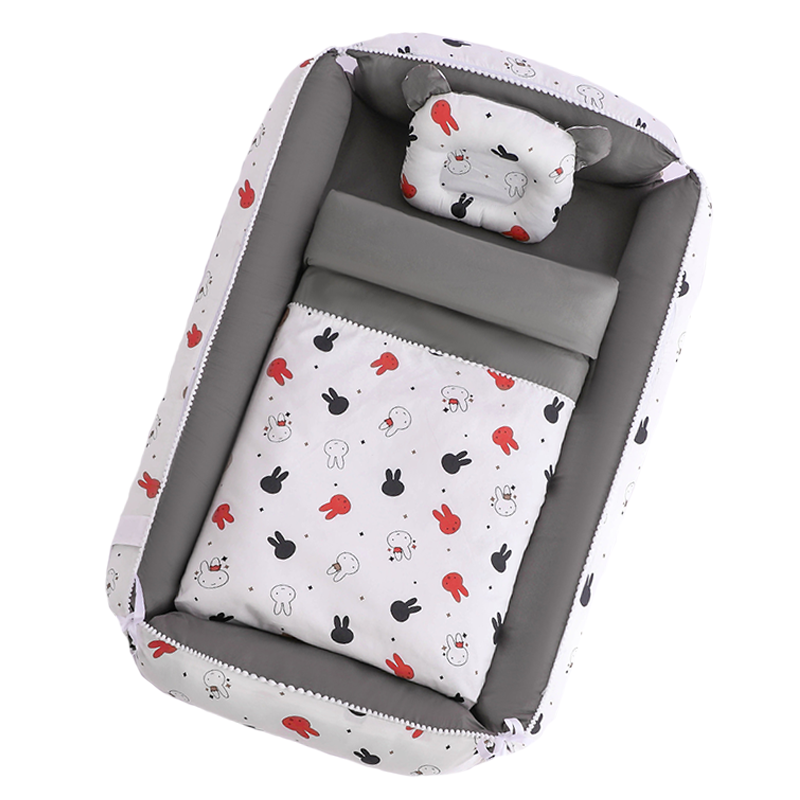 36"x20" Infant Newborns Co-sleeper Set with Pillow & Blanket