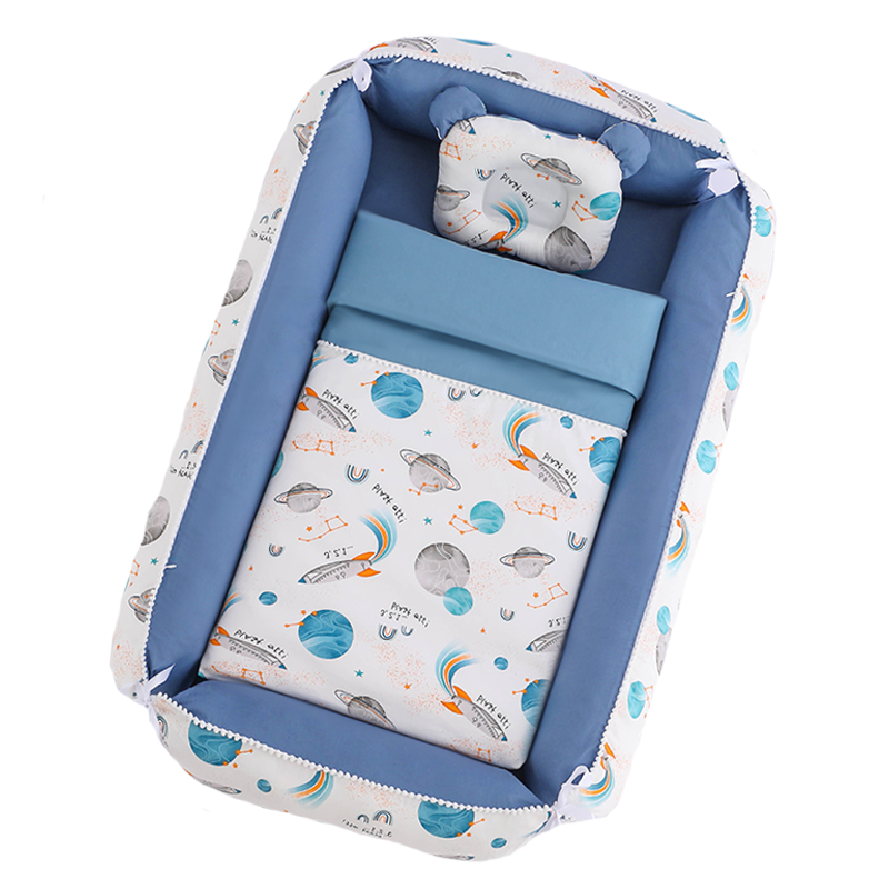 36"x20" Infant Newborns Co-sleeper Set with Pillow & Blanket