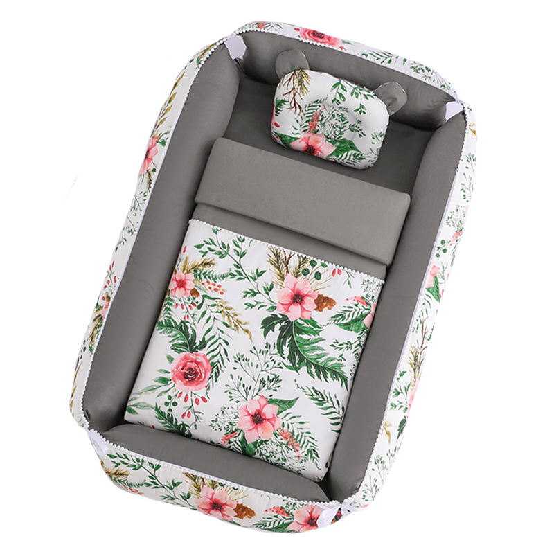 36"x20" Infant Newborns Co-sleeper Set with Pillow & Blanket