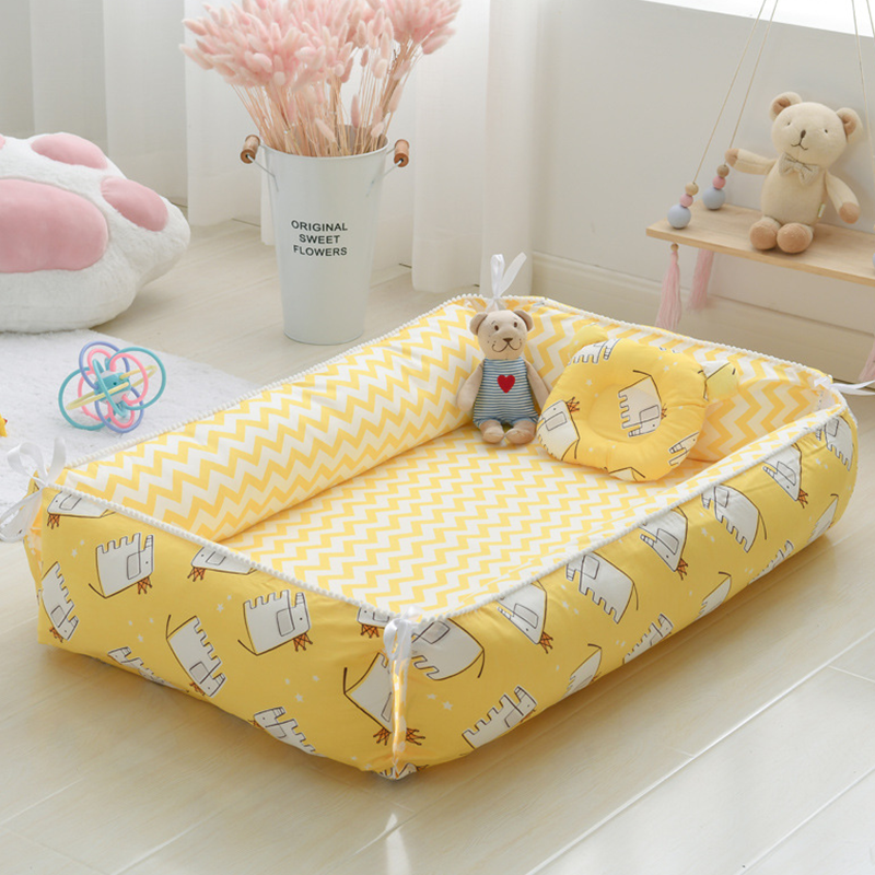 36"x20" Infant Newborns Co-sleeper Set with Pillow & Blanket