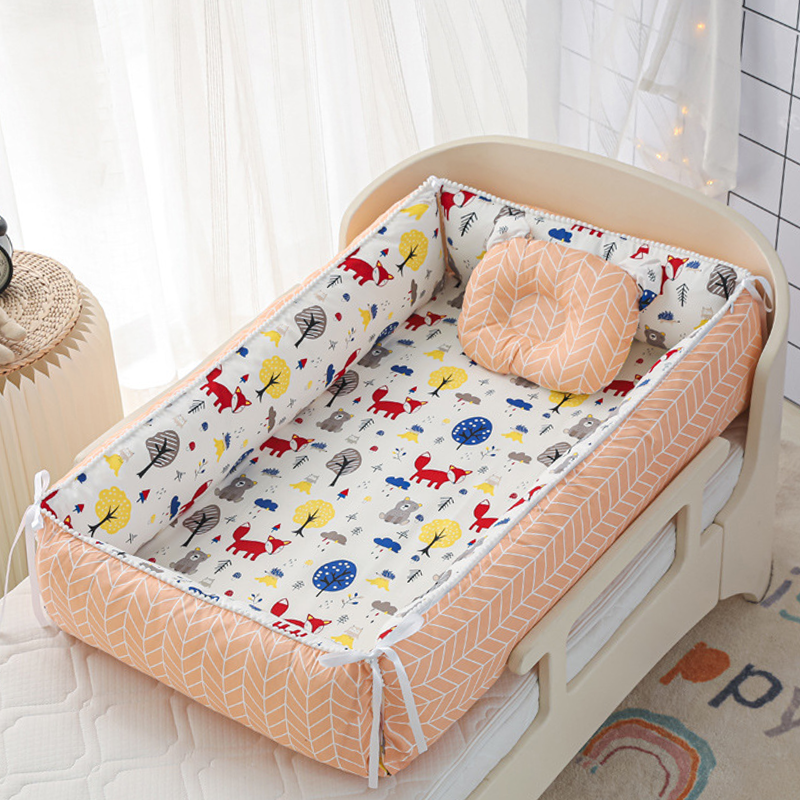 36"x20" Infant Newborns Co-sleeper Set with Pillow & Blanket