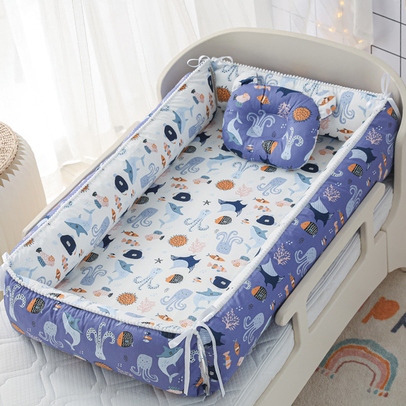 36"x20" Infant Newborns Co-sleeper Set with Pillow & Blanket